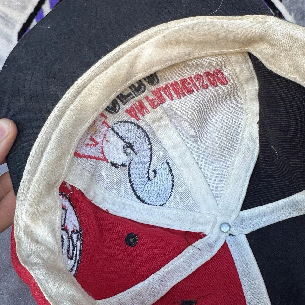 Vintage San Francisco 49ers NFL Pro‎ Line AJD Red/Black/White Hat Cap Snapback